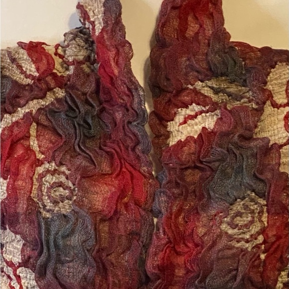 Bohemian Shabby Chic -Ruby/Latte - Picture 7 of 11